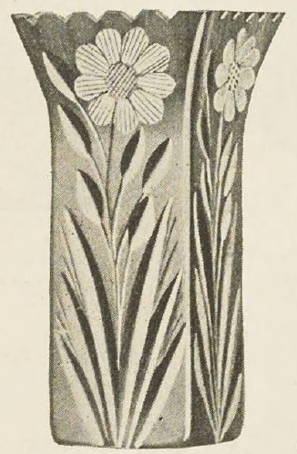 Catalog evidence for Small Square Vase