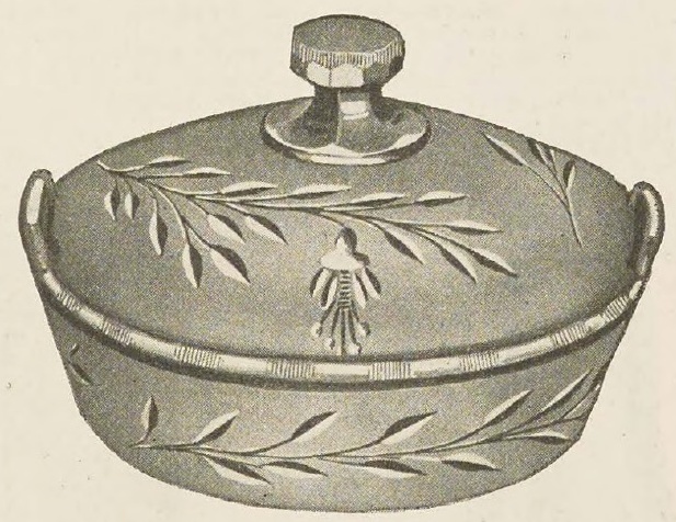 Catalog evidence for Covered Butter or Honey Dish