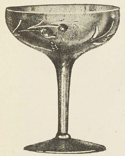 Catalog evidence for Tall Ice Cream; Sherbet or Champagne Glass
