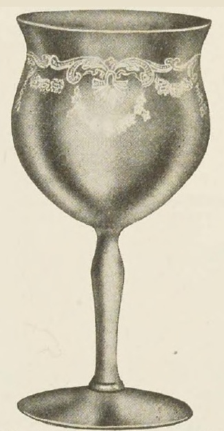 Catalog evidence for Classic Water Goblet