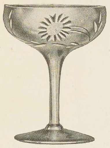 Catalog evidence for Tall Ice Cream, Sherbet or Champagne Glass