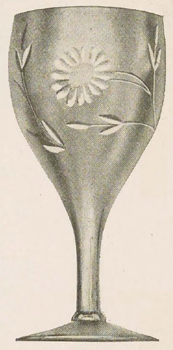 Catalog evidence for Water Goblet