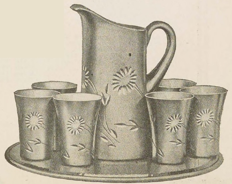 Catalog evidence for Daisy Water Set Complete