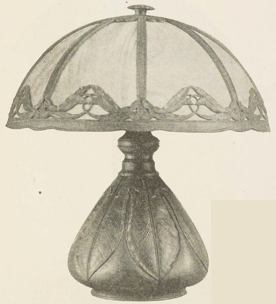 Catalog evidence for Three Light Electric Lamp
