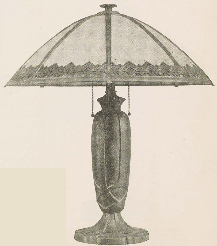 Catalog evidence for Four Light Electric Lamp