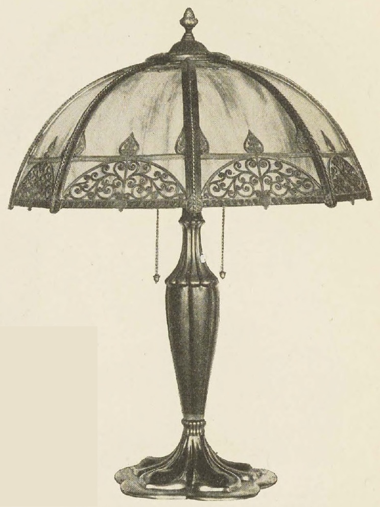 Catalog evidence for Two Light Electric Lamp