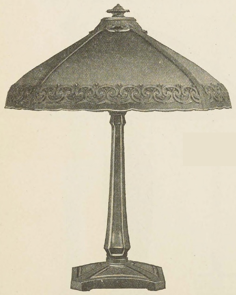 Catalog evidence for Two Light Electric Lamp