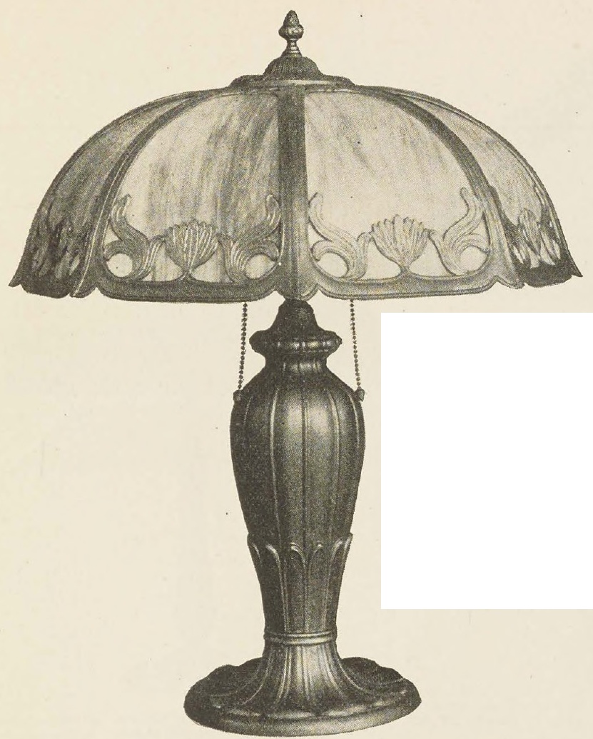 Catalog evidence for Electric Table Lamp · No. 96860