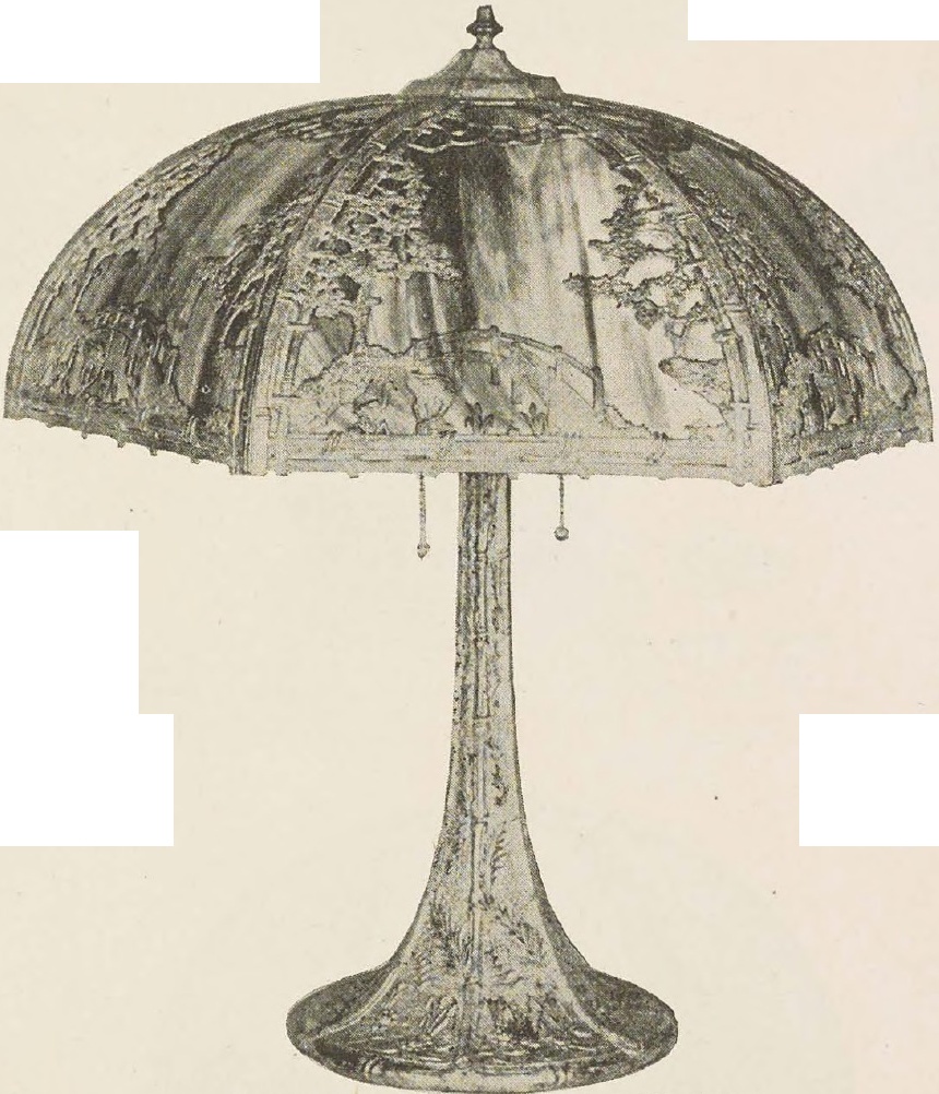 Catalog evidence for Electric Table Lamp · No. 96861