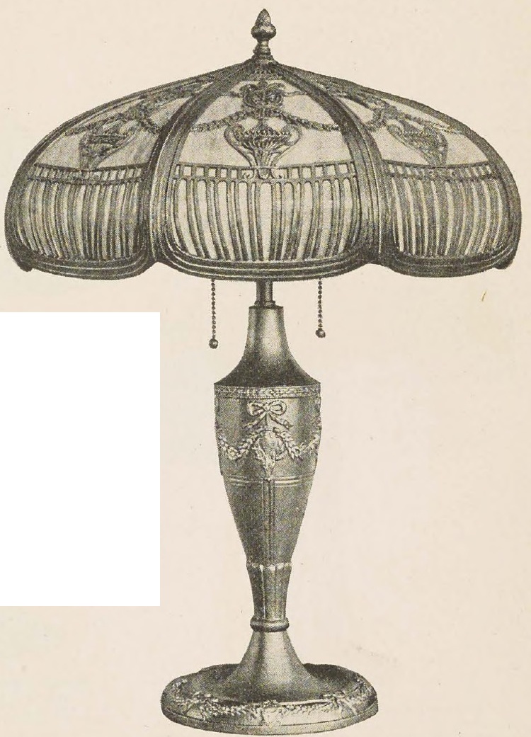 Catalog evidence for Electric Table Lamp · No. 96863