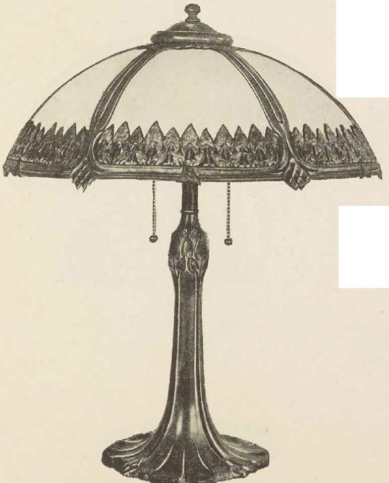 Catalog evidence for Electric Table Lamp · No. 96864