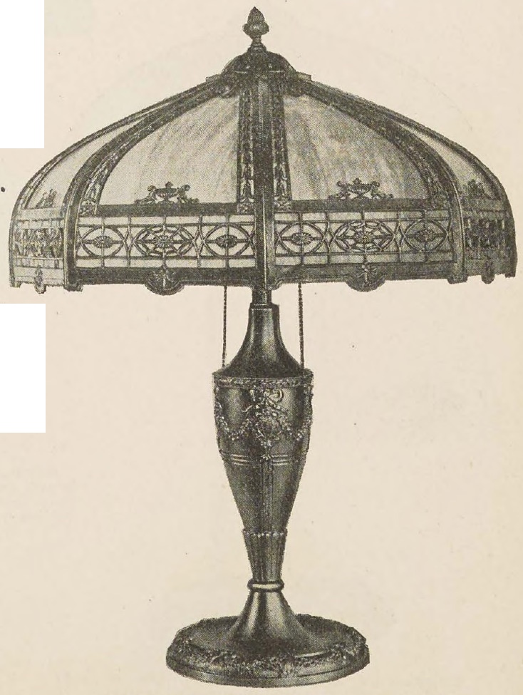 Catalog evidence for Electric Table Lamp · No. 96865