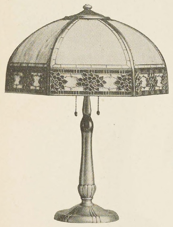 Catalog evidence for Two Light Electric Lamp