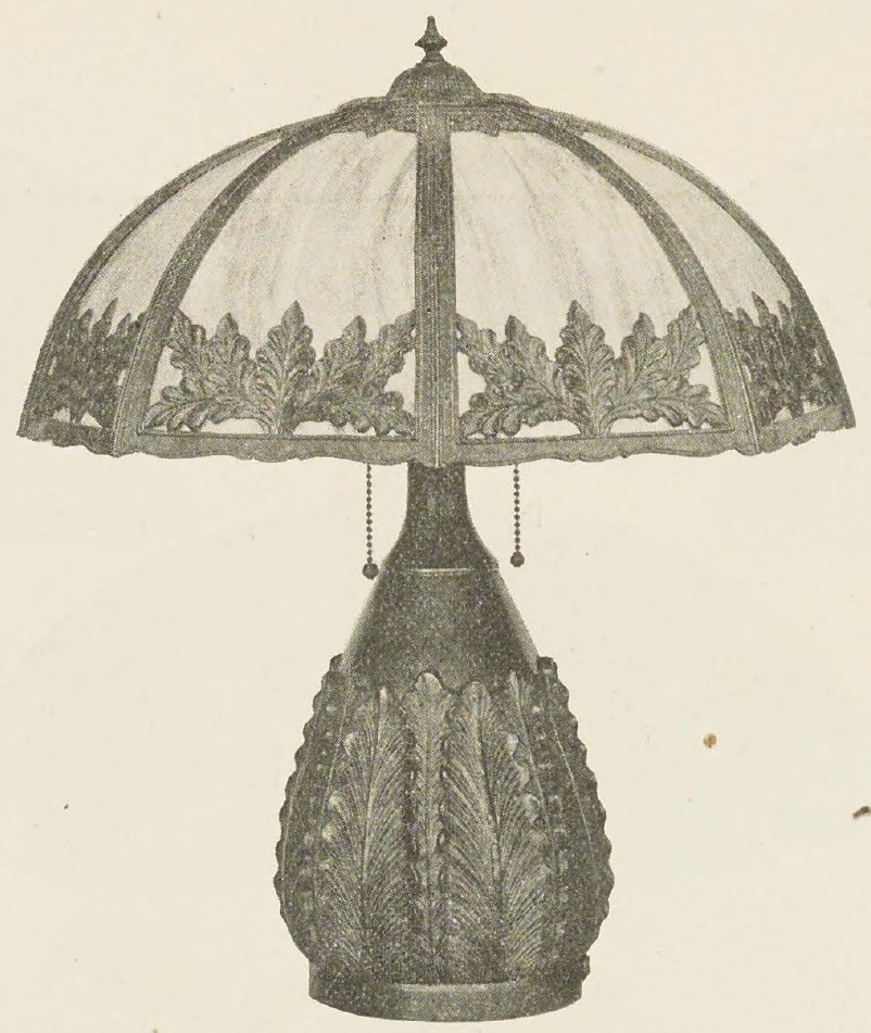 Catalog evidence for Two Light Electric Lamp