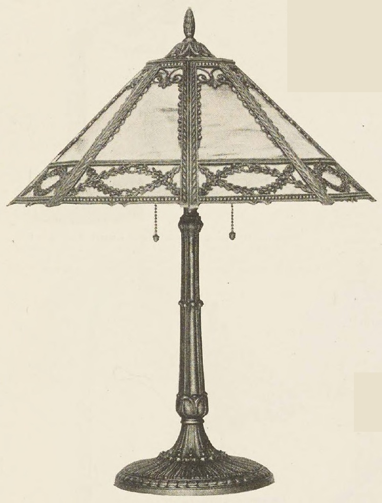 Catalog evidence for Two Light Electric Lamp