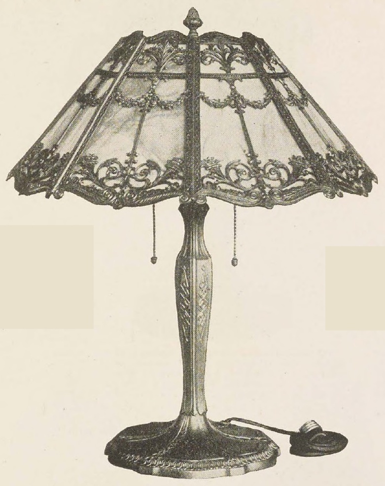 Catalog evidence for Two Light Electric Lamp