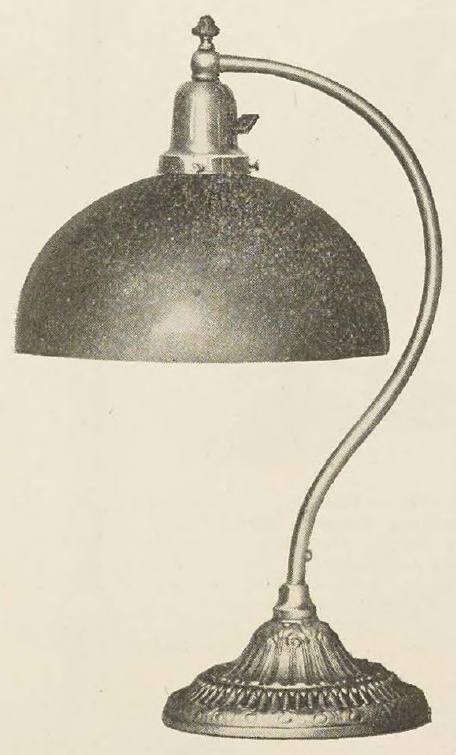 Catalog evidence for Library, Reading or Desk Lamp