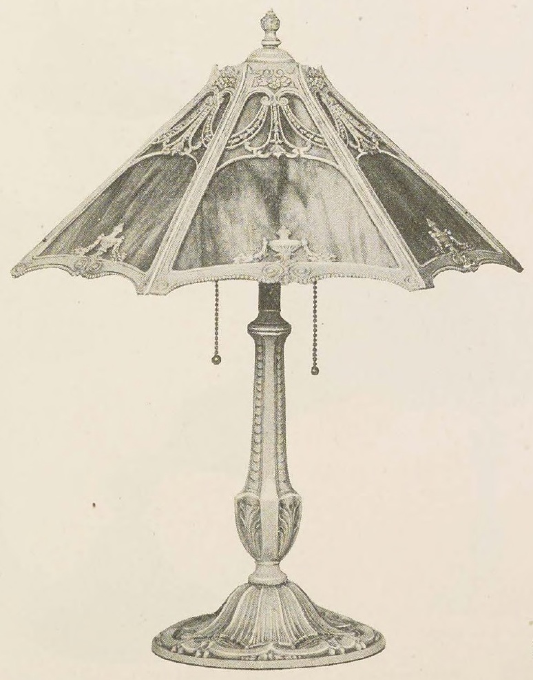 Catalog evidence for Two Light Electric Lamp