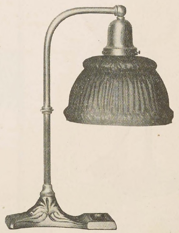 Catalog evidence for Library, Reading or Desk Lamp