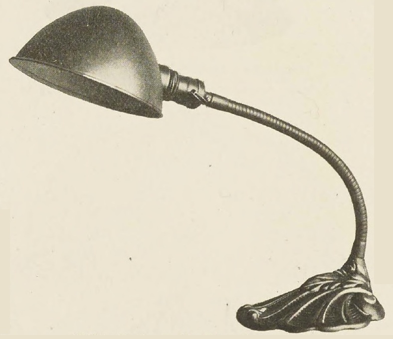 Catalog evidence for Desk or Reading Lamp