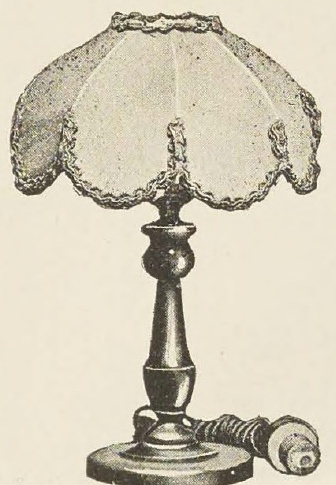 Catalog evidence for Boudoir or Desk Lamp