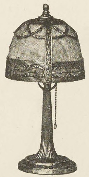 Catalog evidence for Boudoir or Desk Lamp