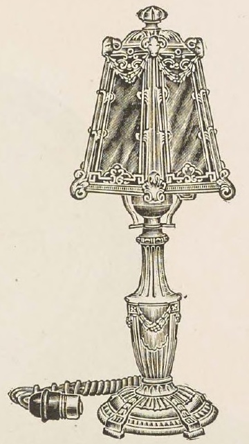 Catalog evidence for Boudoir or Desk Lamp