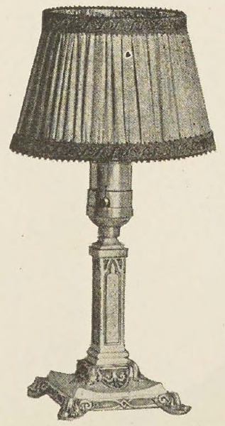 Catalog evidence for Boudoir or Desk Lamp