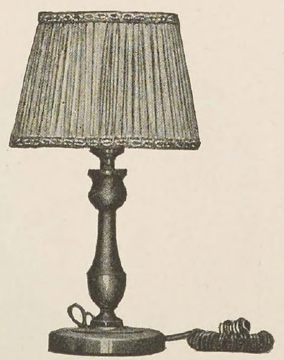 Catalog evidence for Boudoir or Desk Lamp