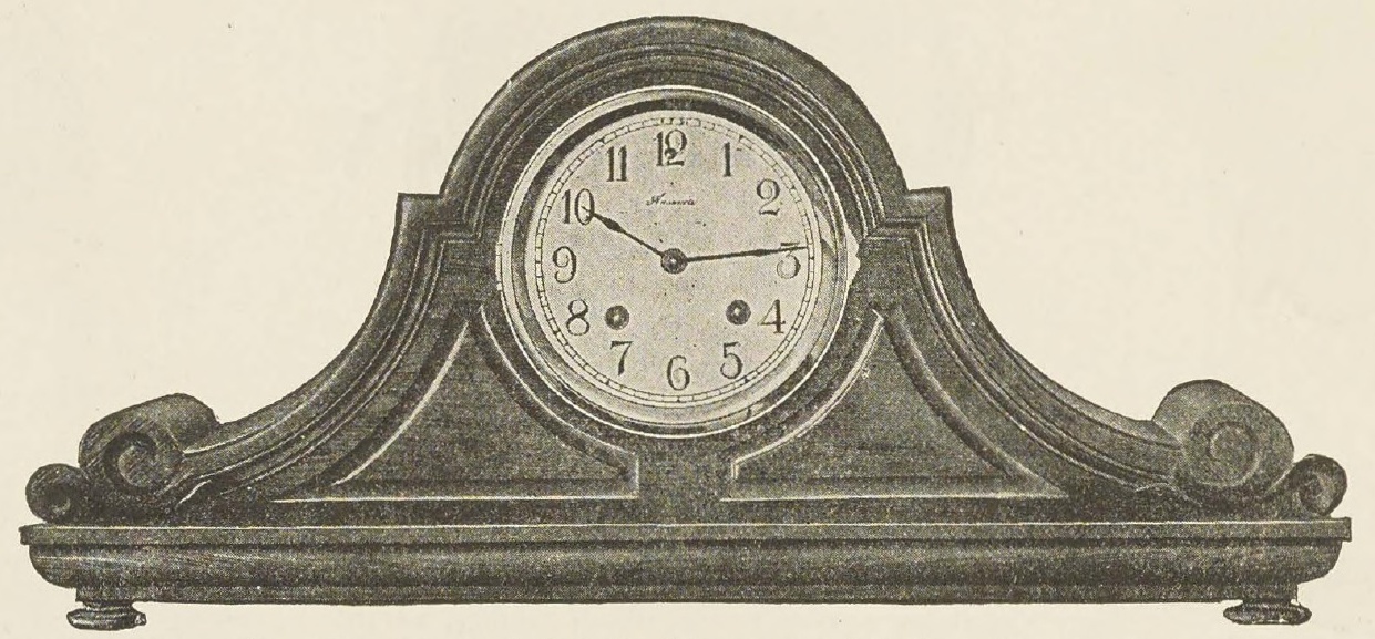 Catalog evidence for Cabinet No.48 Mantel Clock
