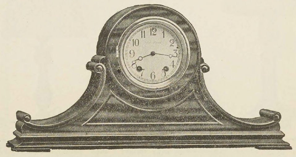 Catalog evidence for Tambour No.1 Mantel Clock
