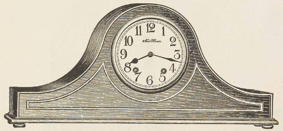 Catalog evidence for Tambour14 Mantel Clock