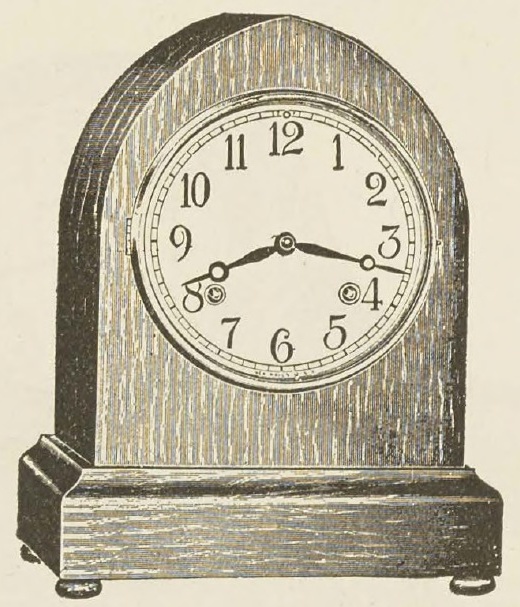 Catalog evidence for Auston Mantel Clock