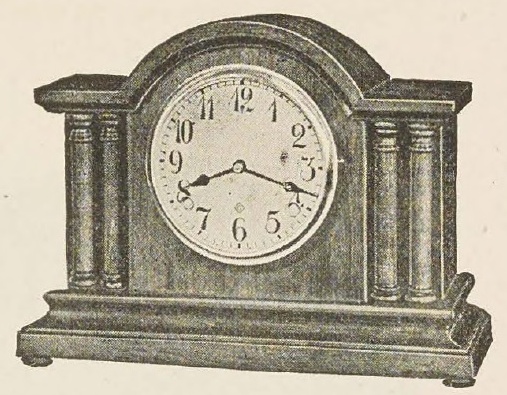 Catalog evidence for Gilbert Movement Mantel Clock