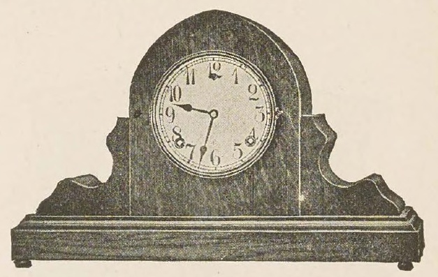 Catalog evidence for Gilbert Movement Mantel Clock