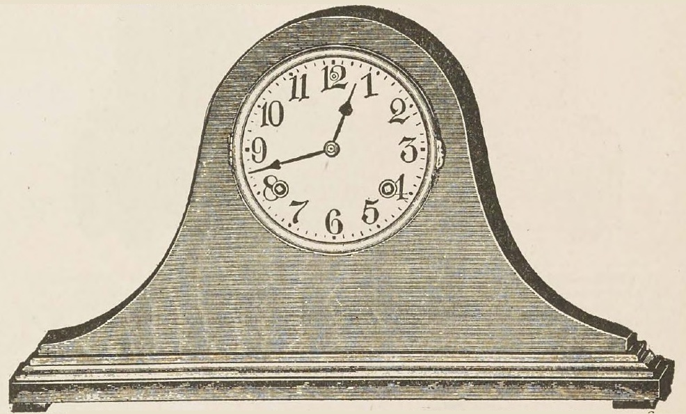 Catalog evidence for Eugenia Mantel Clock
