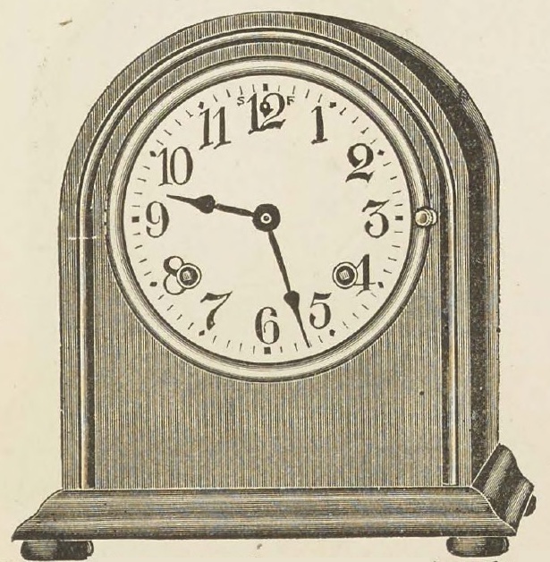 Catalog evidence for Byron Mantel Clock