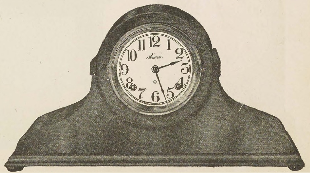 Catalog evidence for Dixie Mantel Clock
