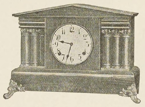 Catalog evidence for Leslie Normandy Chime Mantel Clock