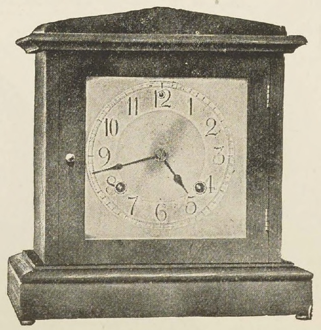 Catalog evidence for Hanford Mantel Clock