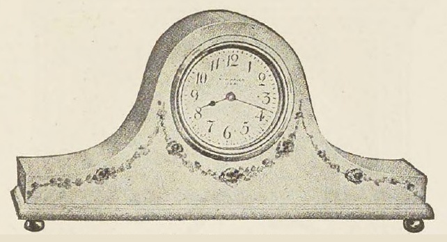 Catalog evidence for Ison F Boudoir Clock