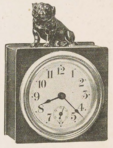 Catalog evidence for Desk Clock with Cast Ornament