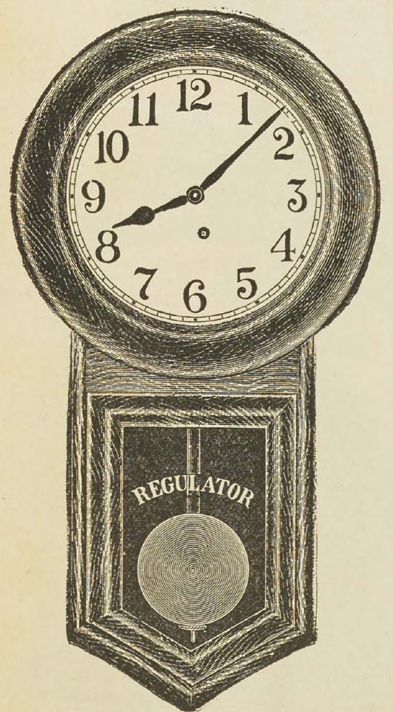 Catalog evidence for Regulator C Hanging Clock
