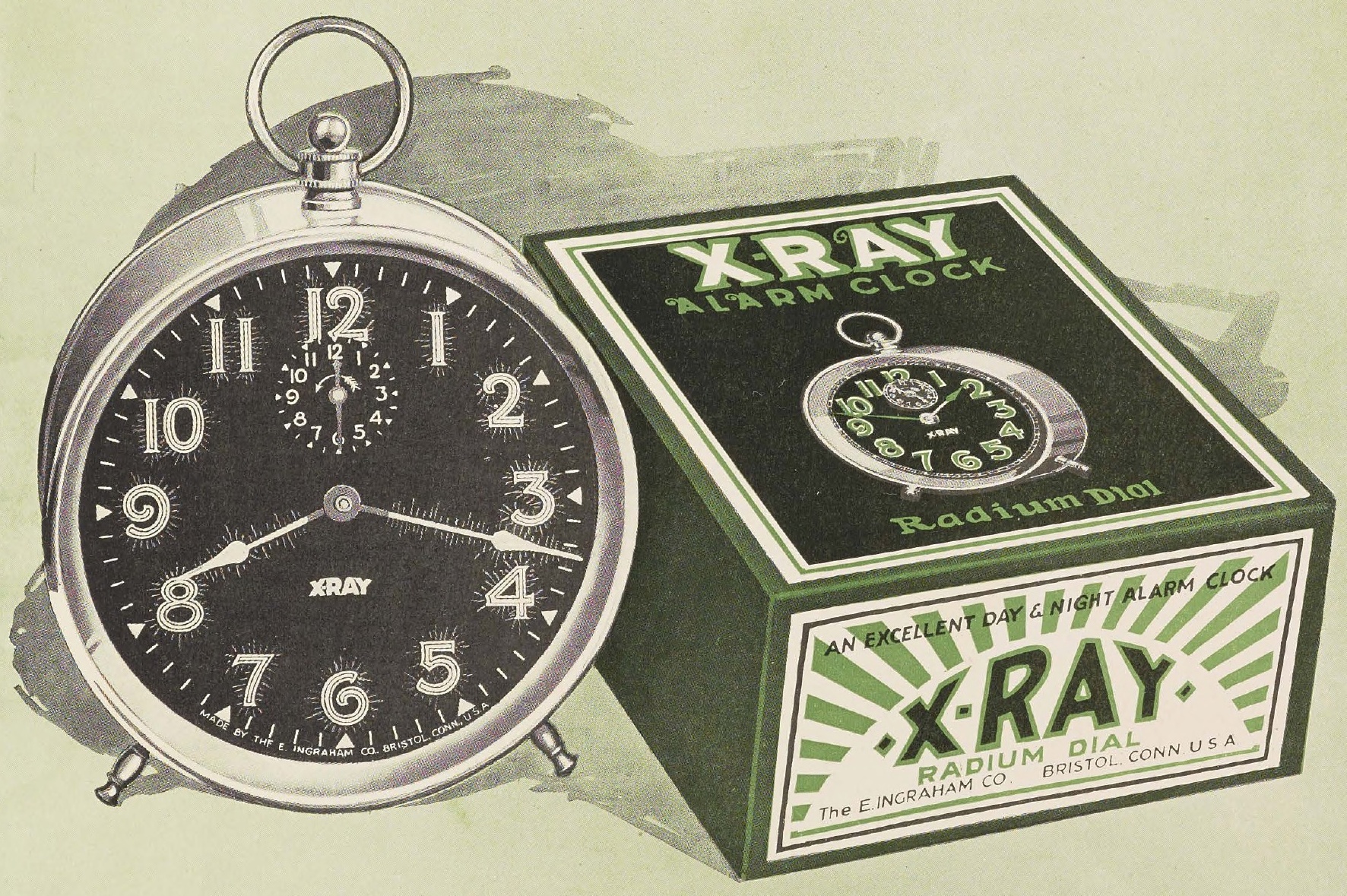 Catalog evidence for Ingraham X-Ray Radium Dial Alarm Clock