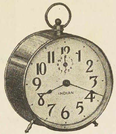 Catalog evidence for Indian Alarm Clock