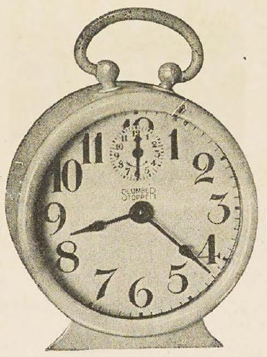 Catalog evidence for Slumber Stopper French Ivory Alarm Clock