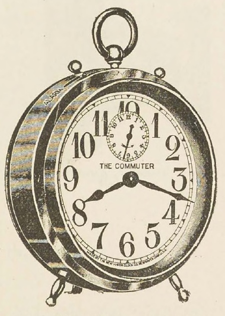 Catalog evidence for Commuter Alarm Clock