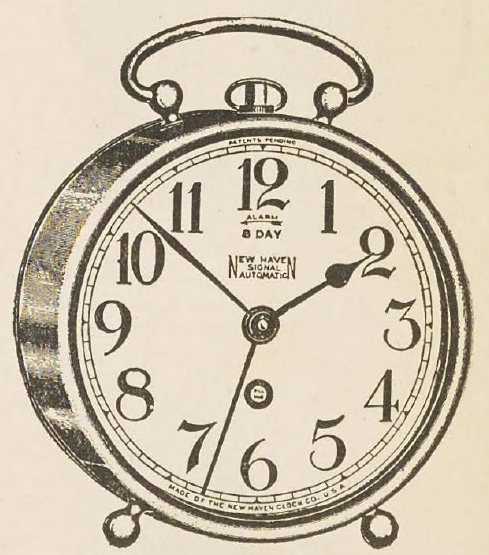 Catalog evidence for Eight Day Signal Automatic Alarm Clock