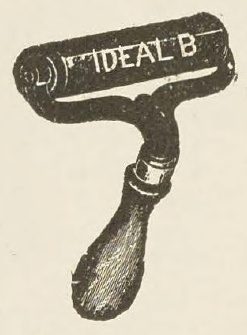 Catalog evidence for 4 inch Black Enameled Print Roller