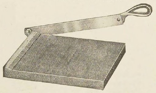 Catalog evidence for Kodak Trimming Board No. 1